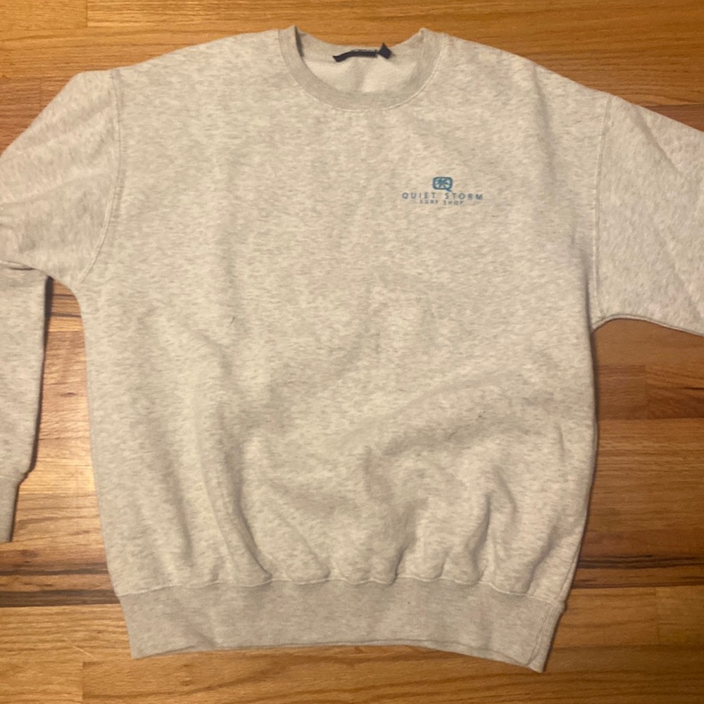 Quiet Storm surf shop sweatshirt